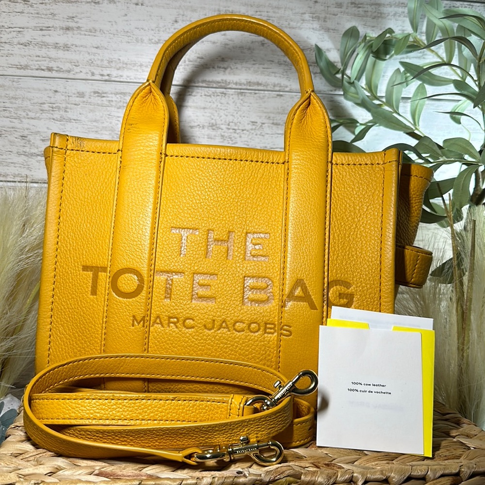Marc Jacobs Gold Artisan Gold Mini Tote